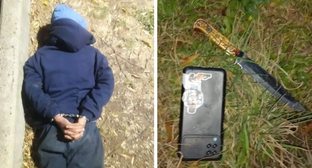 Delincuentes robaron y amenazaron de muerte a una señora: fueron atrapados en la costanera 