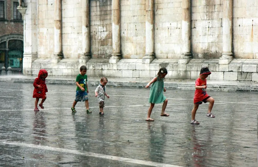 Lluvias: ¿Sabés cuánta agua cayó durante el fin de semana?
