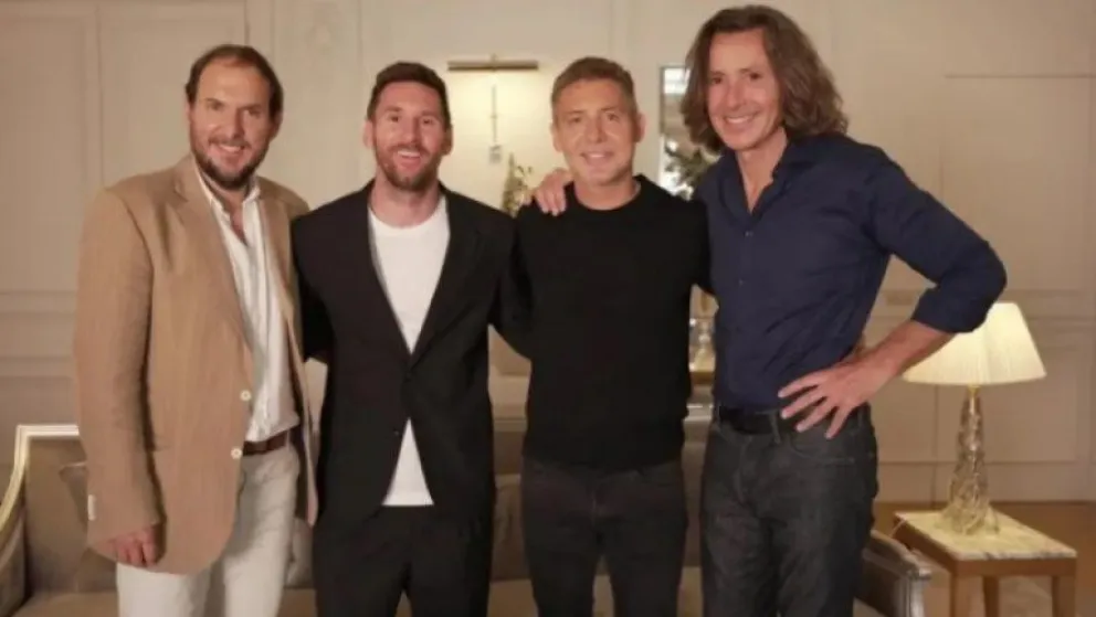 El debut de Messi como actor junto a Adrián Suar