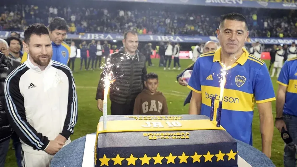 Lionel Messi hizo un curioso posteo desde La Bombonera y desató la locura de los hinchas de Boca
