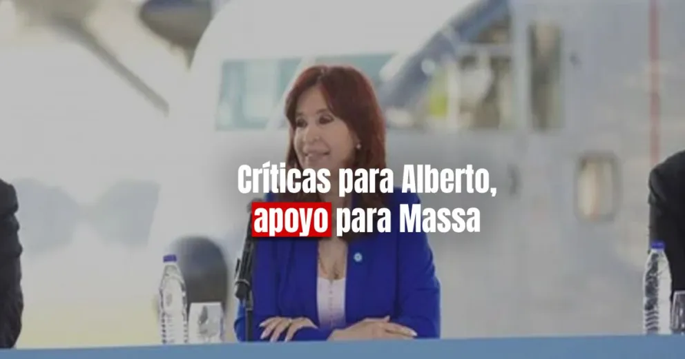 Cristina Fernández: “Yo siempre creí en ir con una lista de unidad”