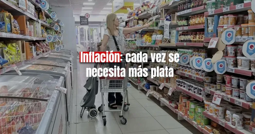 Según Amas de Casa, la inflación de agosto en la provincia fue del 14%
